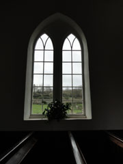 Photo 17  - 2015 St.Helens Church Opening - Replica Georgian Lancet Windows with Specially Made Cylinder Glass.